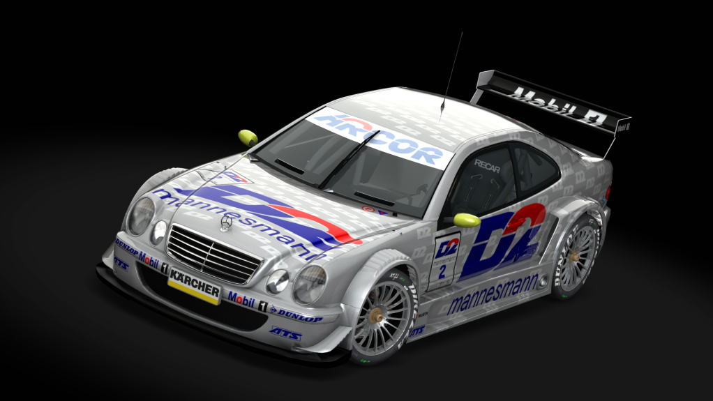 Mercedes-Benz CLK Touring Car '00, skin 2000_02