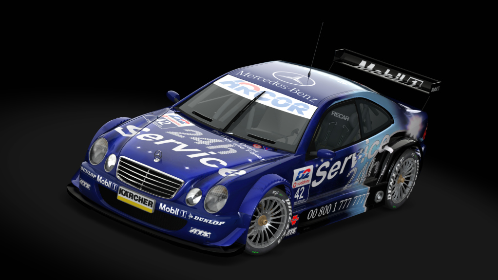Mercedes-Benz CLK Touring Car '00, skin 2001_42