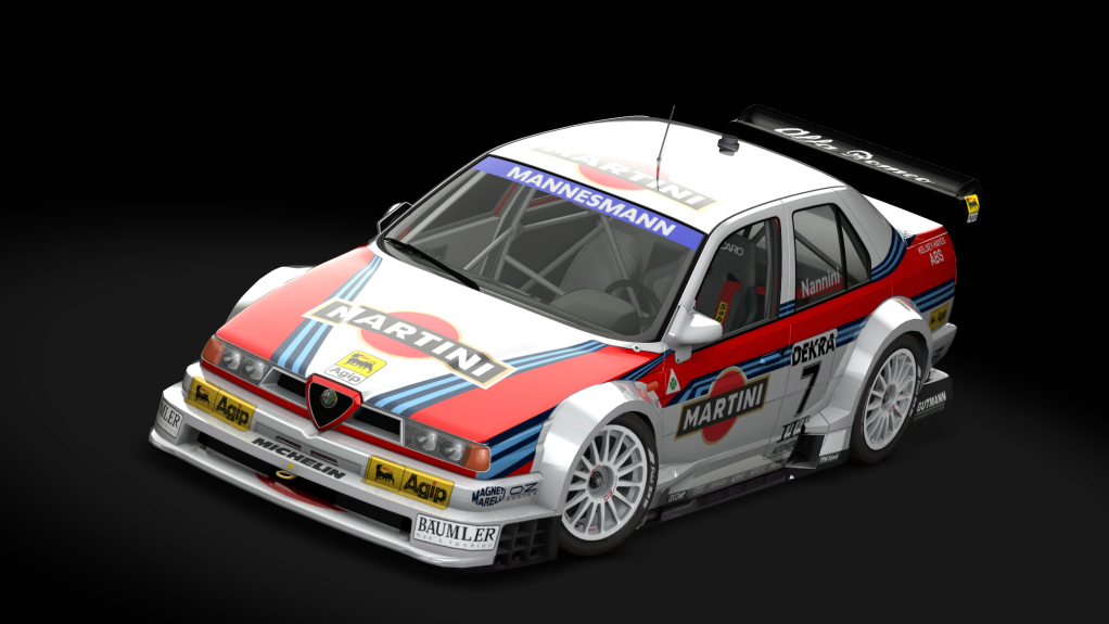 Alfa Romeo 155 2.5 Ti V6 DTM '95, skin 7_Nannini