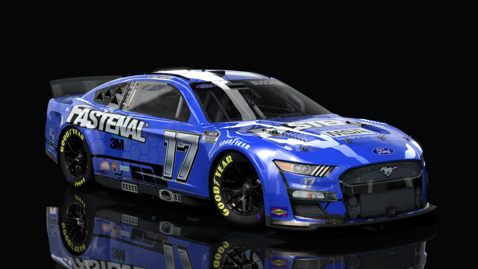 NASCAR Cup Series 2023 - Ford Mustang, skin 17_fastenal