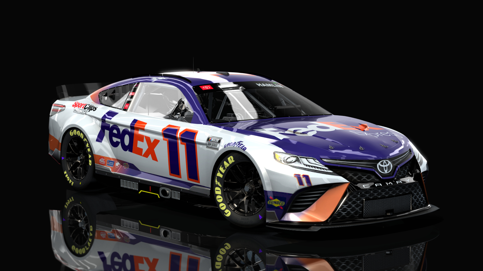 NASCAR Cup Series 2023 - Toyota Camry, skin 11_fedex_express