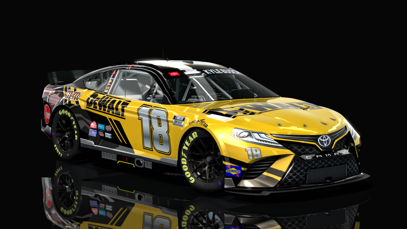 NASCAR Cup Series 2023 - Toyota Camry, skin 18_dewalt