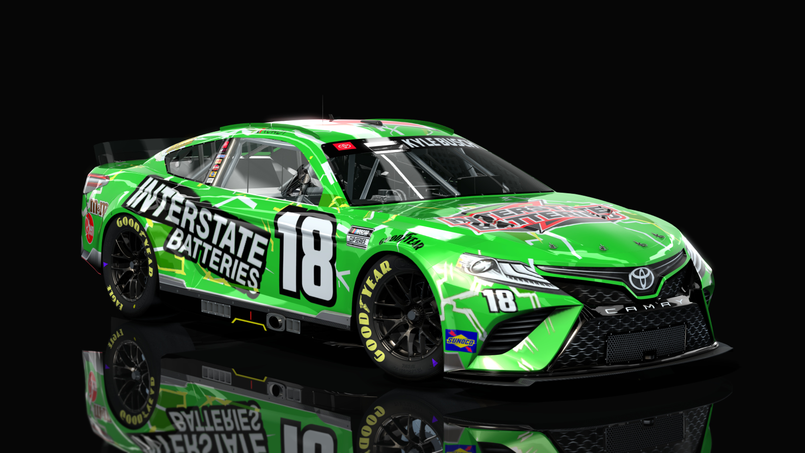 NASCAR Cup Series 2023 - Toyota Camry, skin 18_interstate