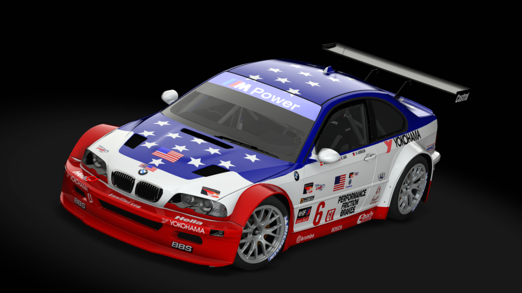 BMW M3 GTR Race Car DTM '01, skin Prototype Technology Group