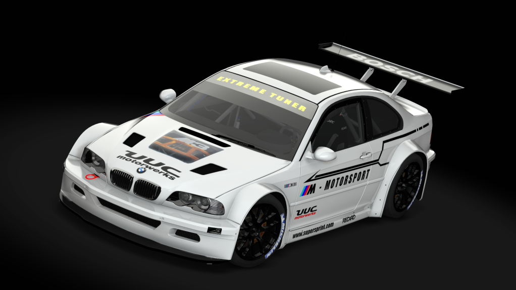 BMW M3 GTR Race Car DTM '01, skin UUC