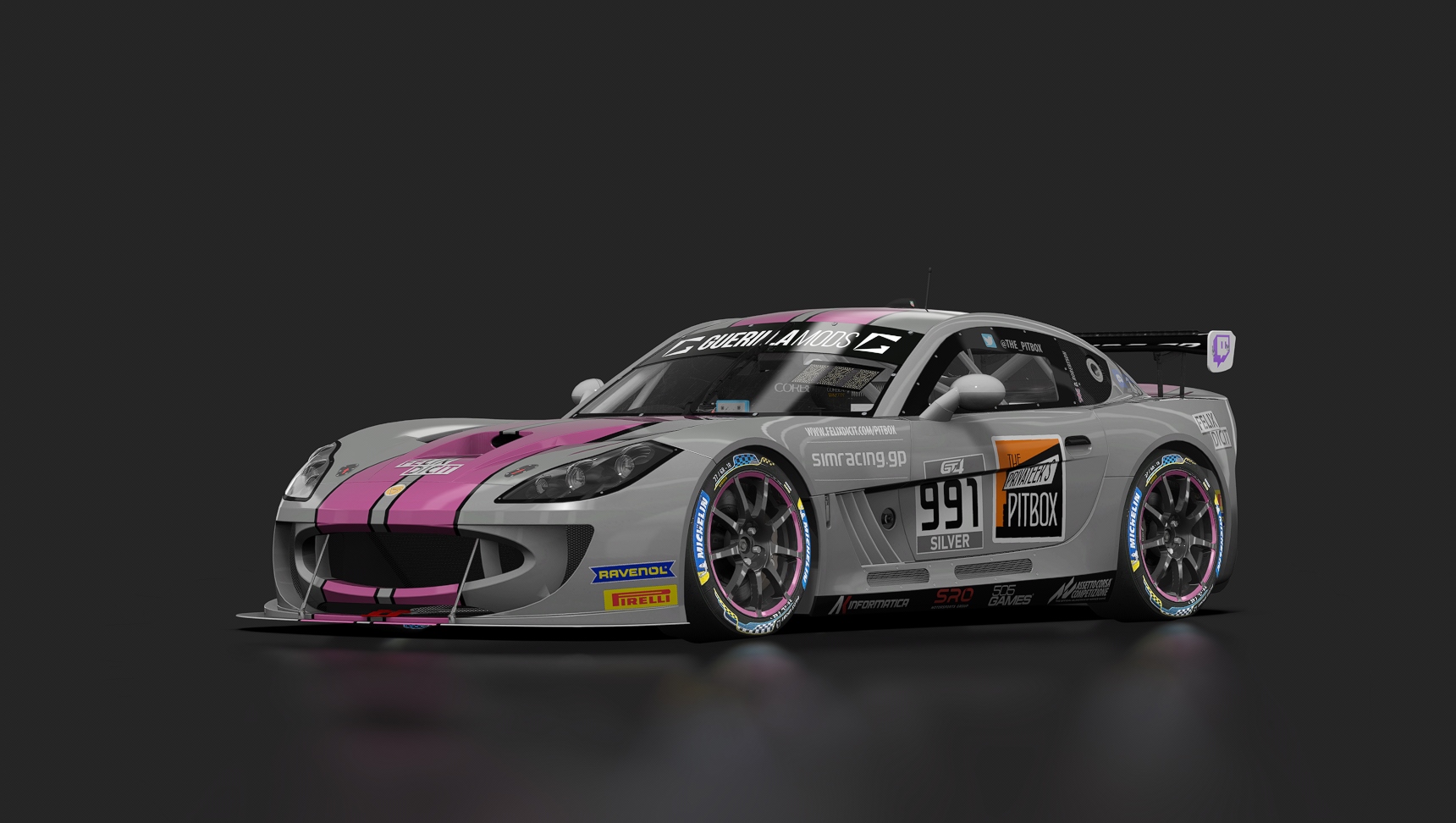 Ginetta G55 GT4, skin me_gt4_european_series_ttp_ginetta_DAN_991