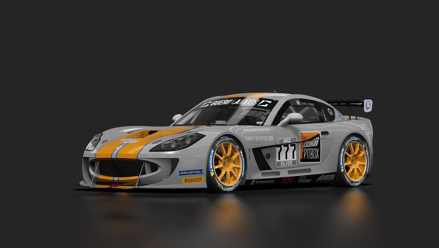 Ginetta G55 GT4, skin me_gt4_european_series_ttp_ginetta_IAMVECOG_777