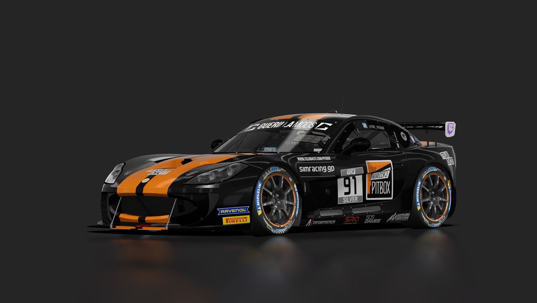 Ginetta G55 GT4, skin me_gt4_european_series_ttp_ginetta_JONGH_91