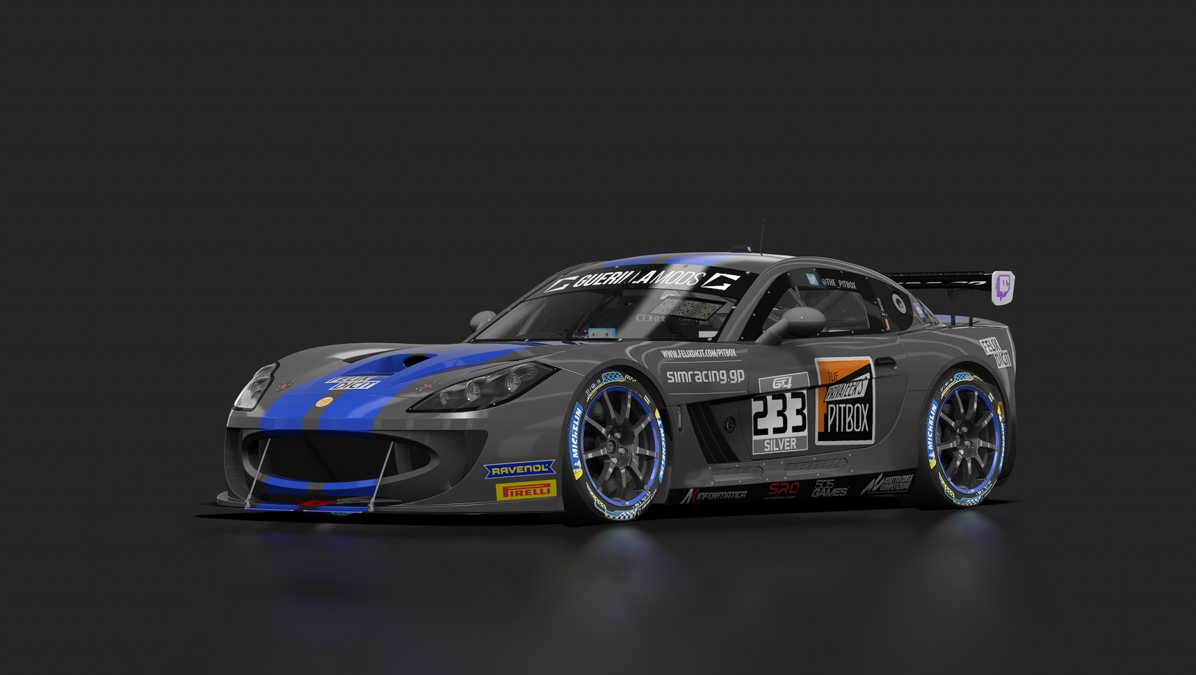 Ginetta G55 GT4, skin me_gt4_european_series_ttp_ginetta_TOBY_233