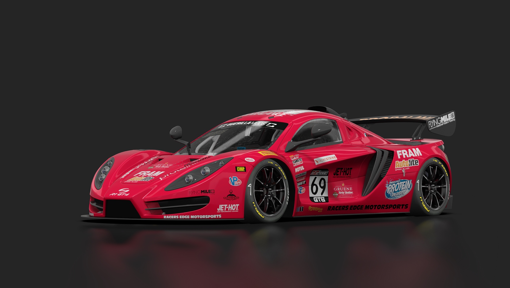 Sin R1 GT4, skin 69_racers_edge_motorsport