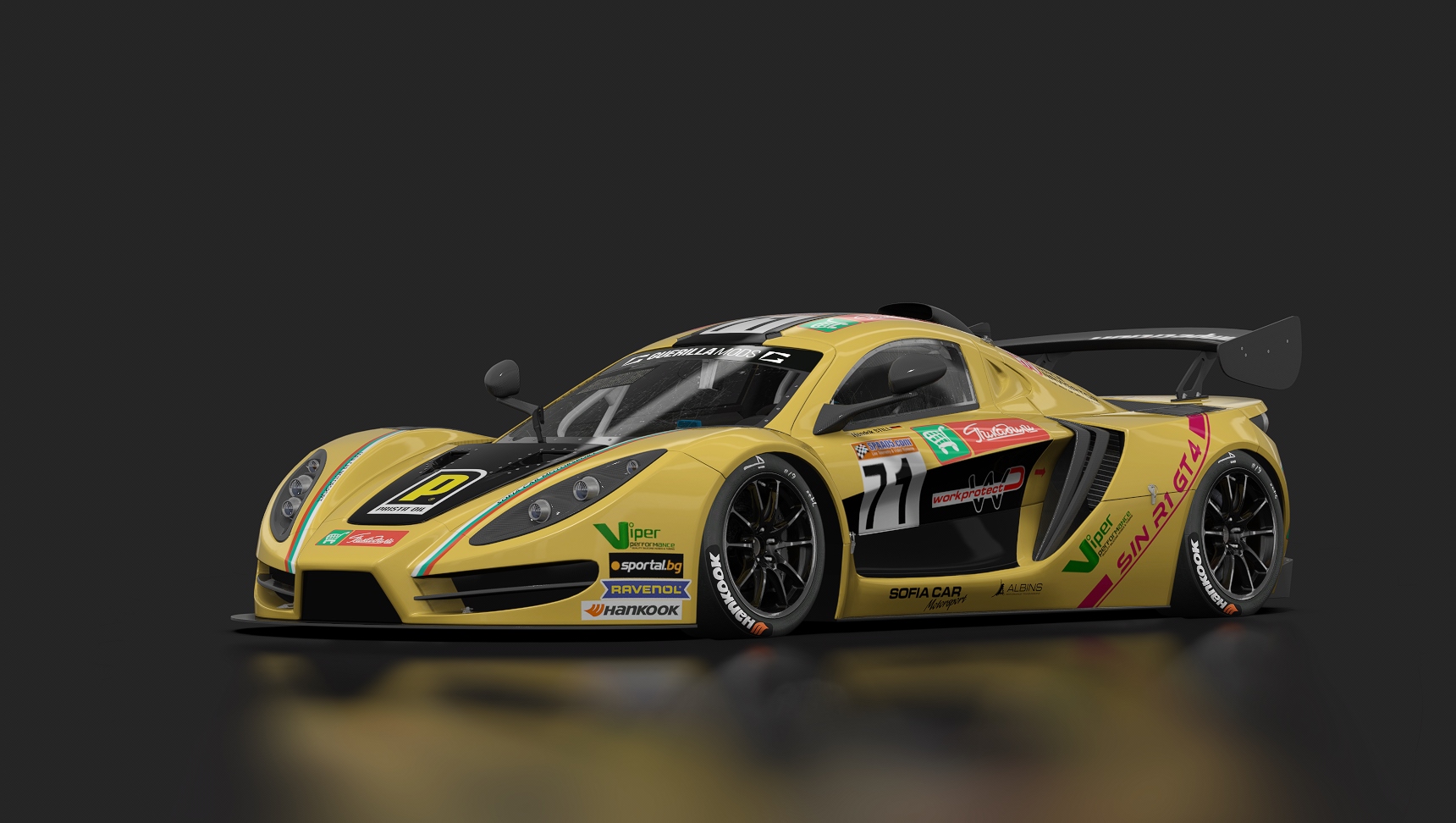 Sin R1 GT4, skin 71_sofia_car_motorsport