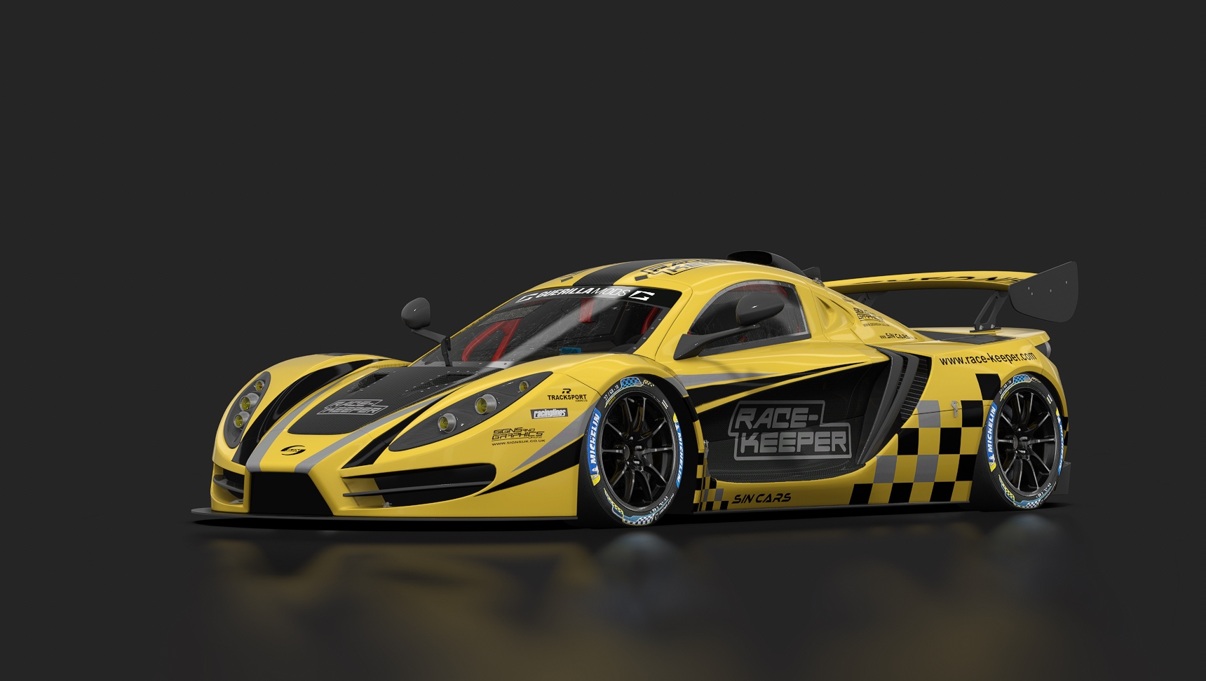 Sin R1 GT4, skin race_keeper