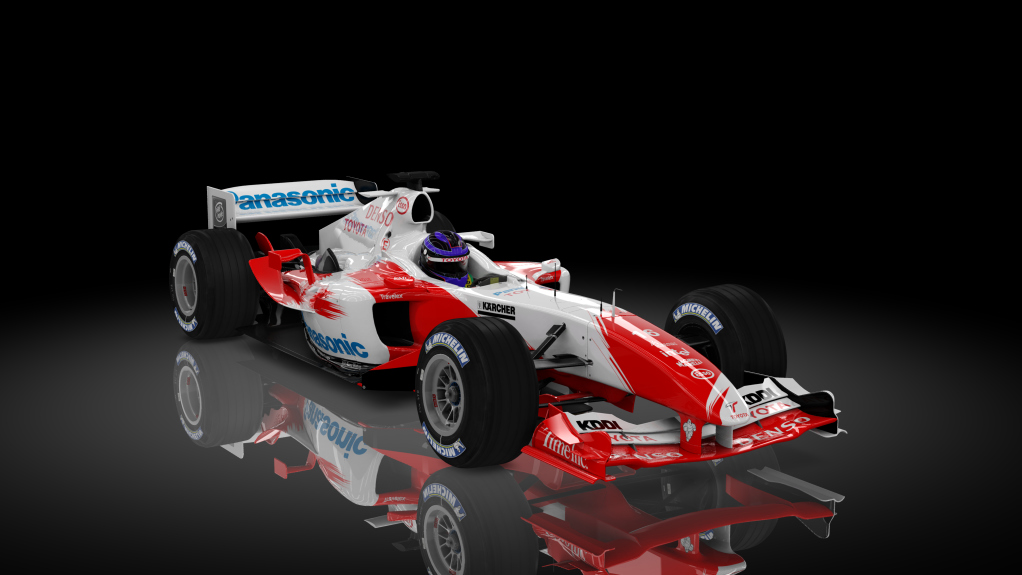 Ferrari F2004, skin 16_Panasonic Toyota_Cristiano da Matta