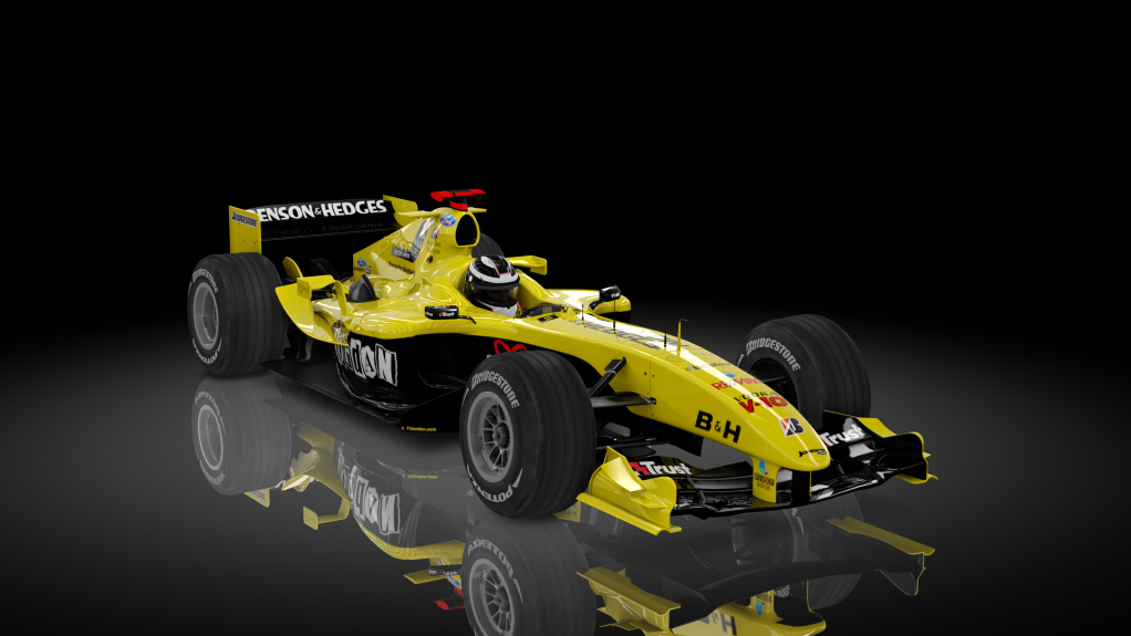 Ferrari F2004, skin 18_Jordan_Heidfeld