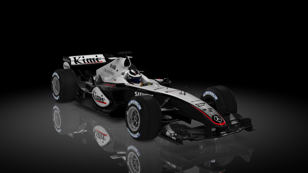 Ferrari F2004, skin 6_McLaren_Mercedes_Kimi Raikkonen
