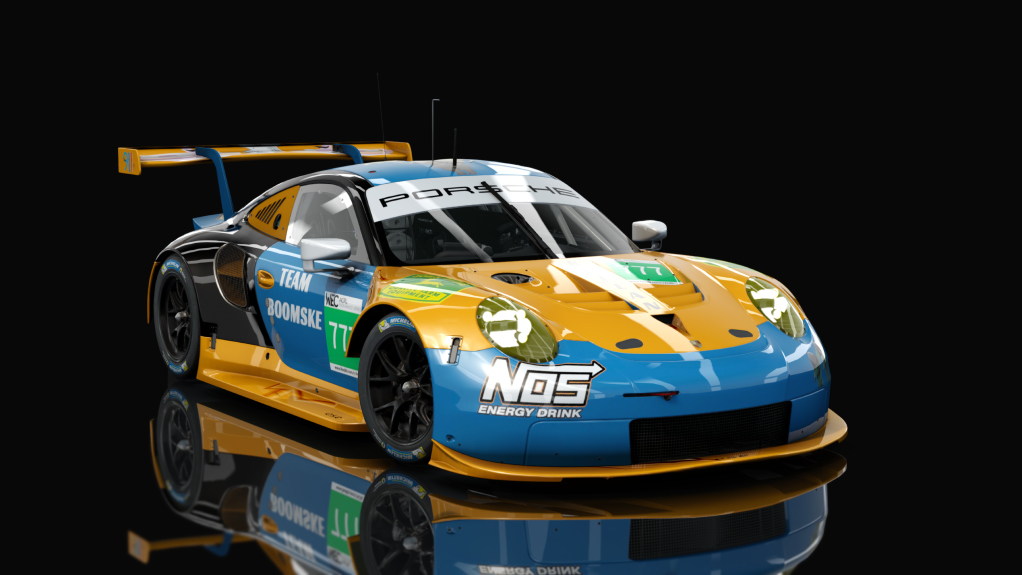 Porsche 911 RSR 2017, skin ACRL_S18_4_Miata 1.0