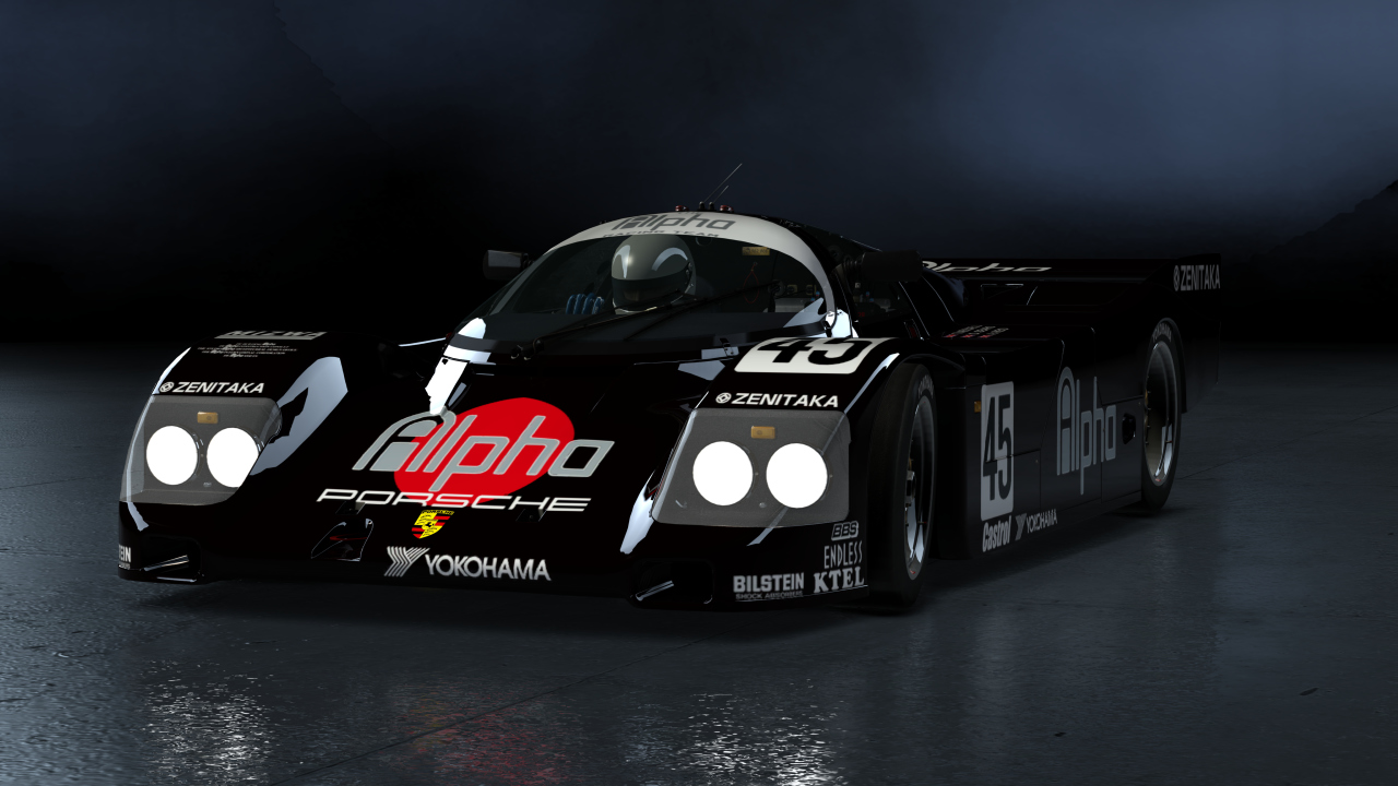 Porsche 962 C Long Tail, skin Alpha_Racing_45