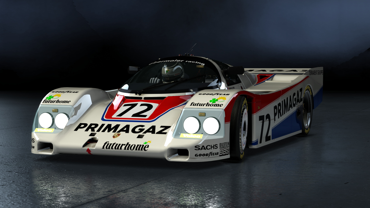 Porsche 962 C Long Tail, skin Obermaier_Primagaz_72