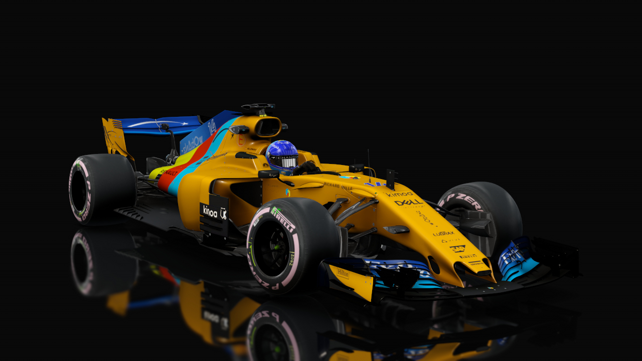 Formula Hybrid 2018, skin MCL_33_Alonso_Abu_Dhabi
