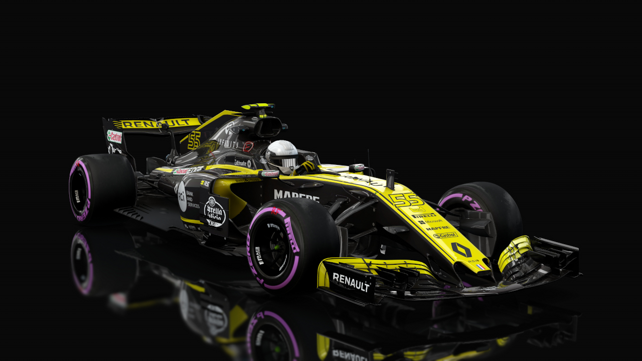 Formula Hybrid 2018, skin RS_18_Sainz