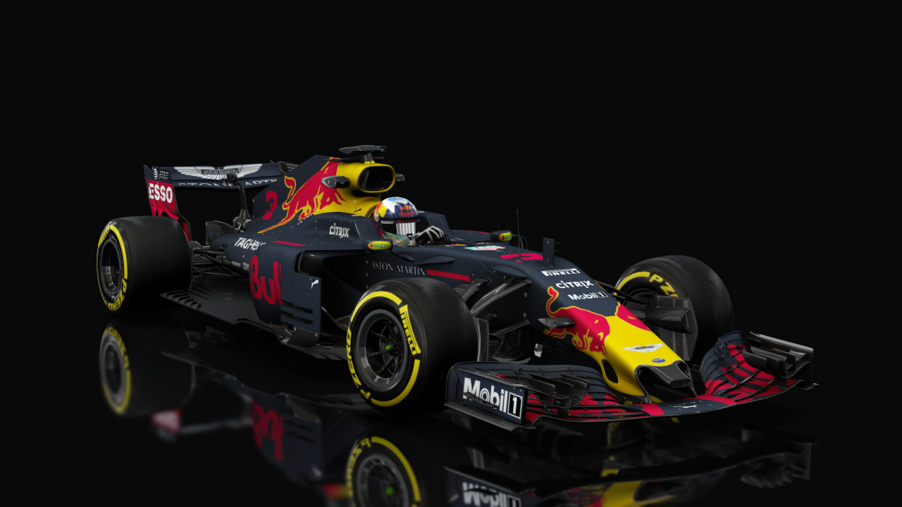 Formula Hybrid 2018, skin Red_Bull_Ricciardo_3
