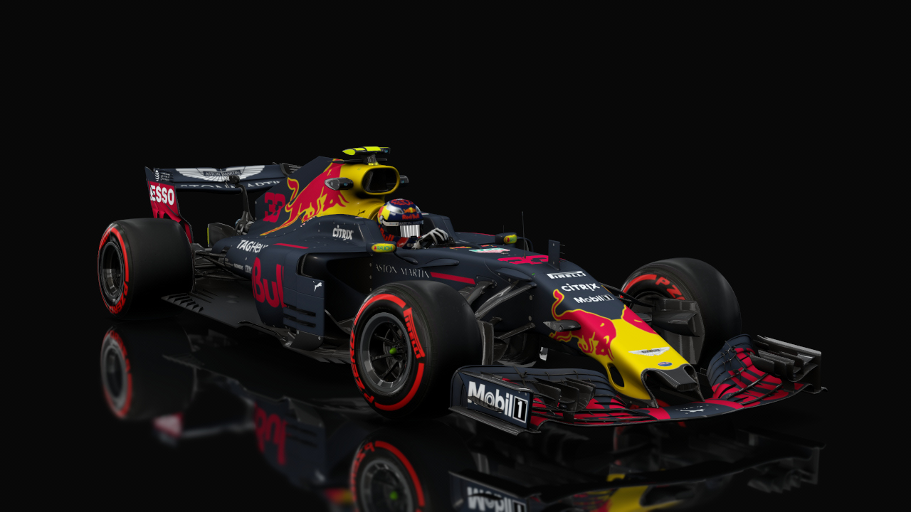Formula Hybrid 2018, skin Red_Bull_Verstappen_33