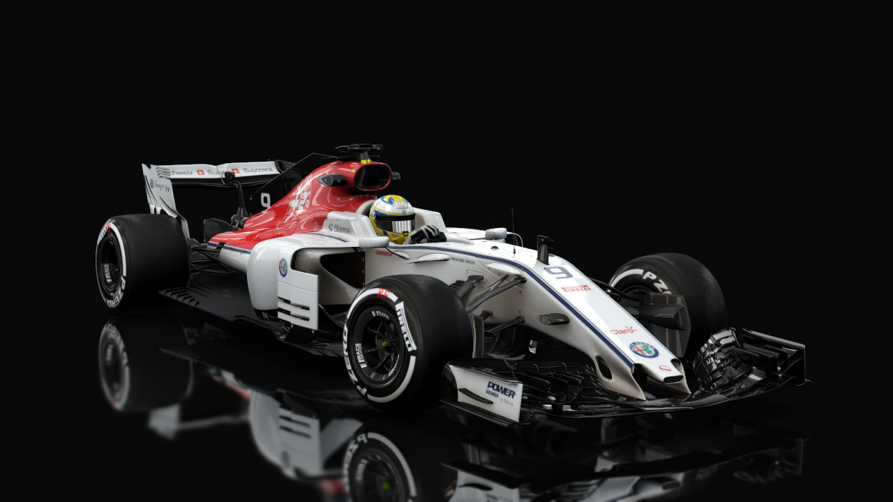 Formula Hybrid 2018, skin Sauber_F1_9