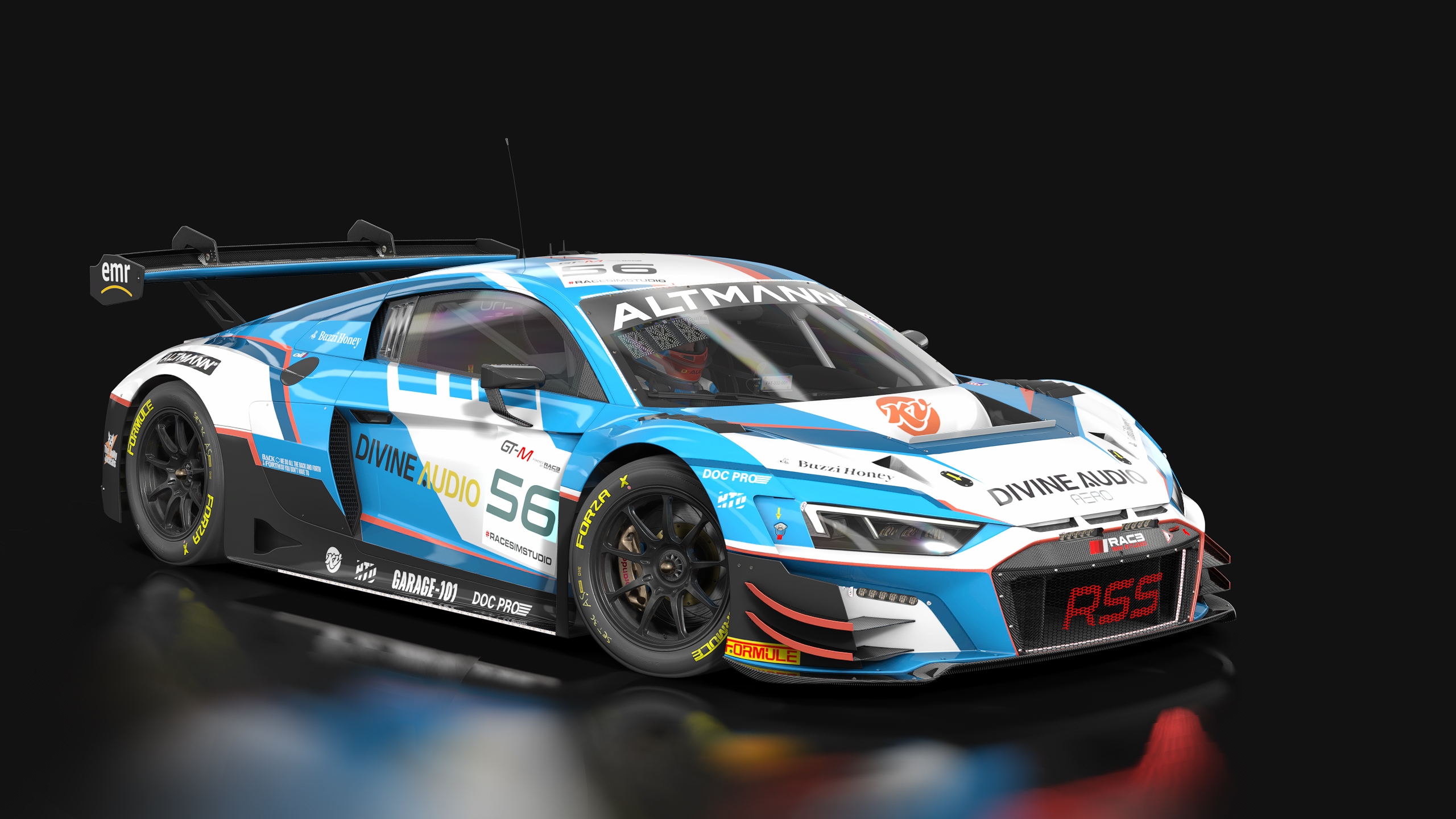 Audi R8 LMS GT3 Evo2, skin 05_divine_audio_56