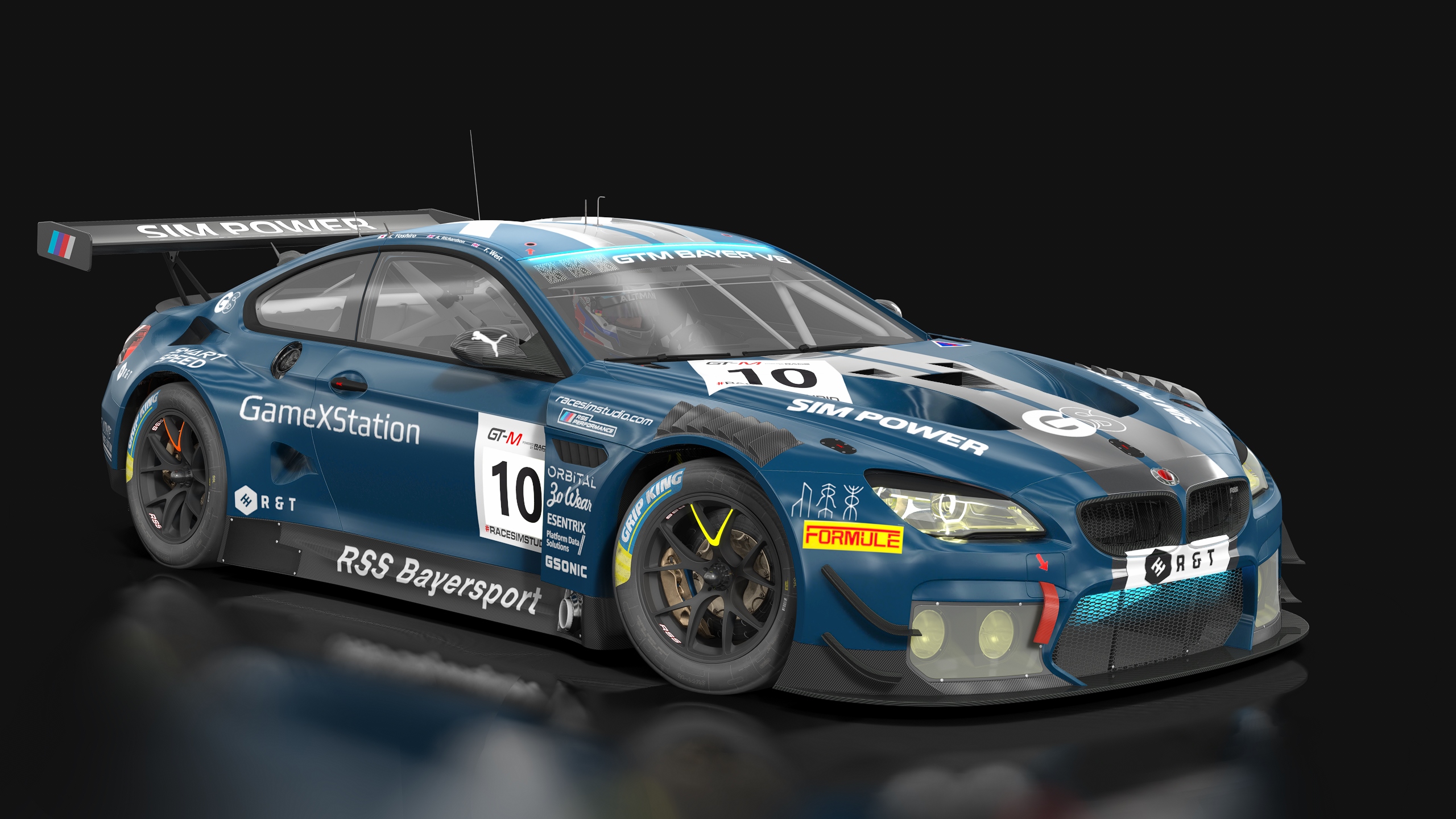 BMW M6 GT3, skin 03_rss_blue_dgt
