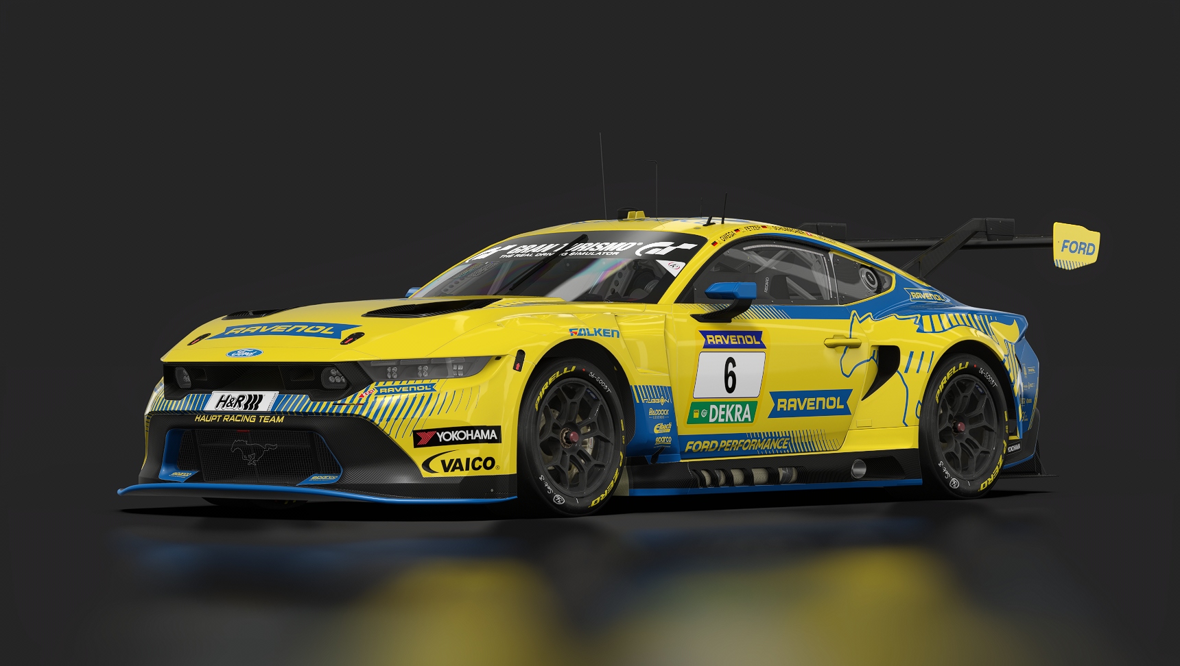 Ford Mustang GT3, skin A6_HRT_NLS_6