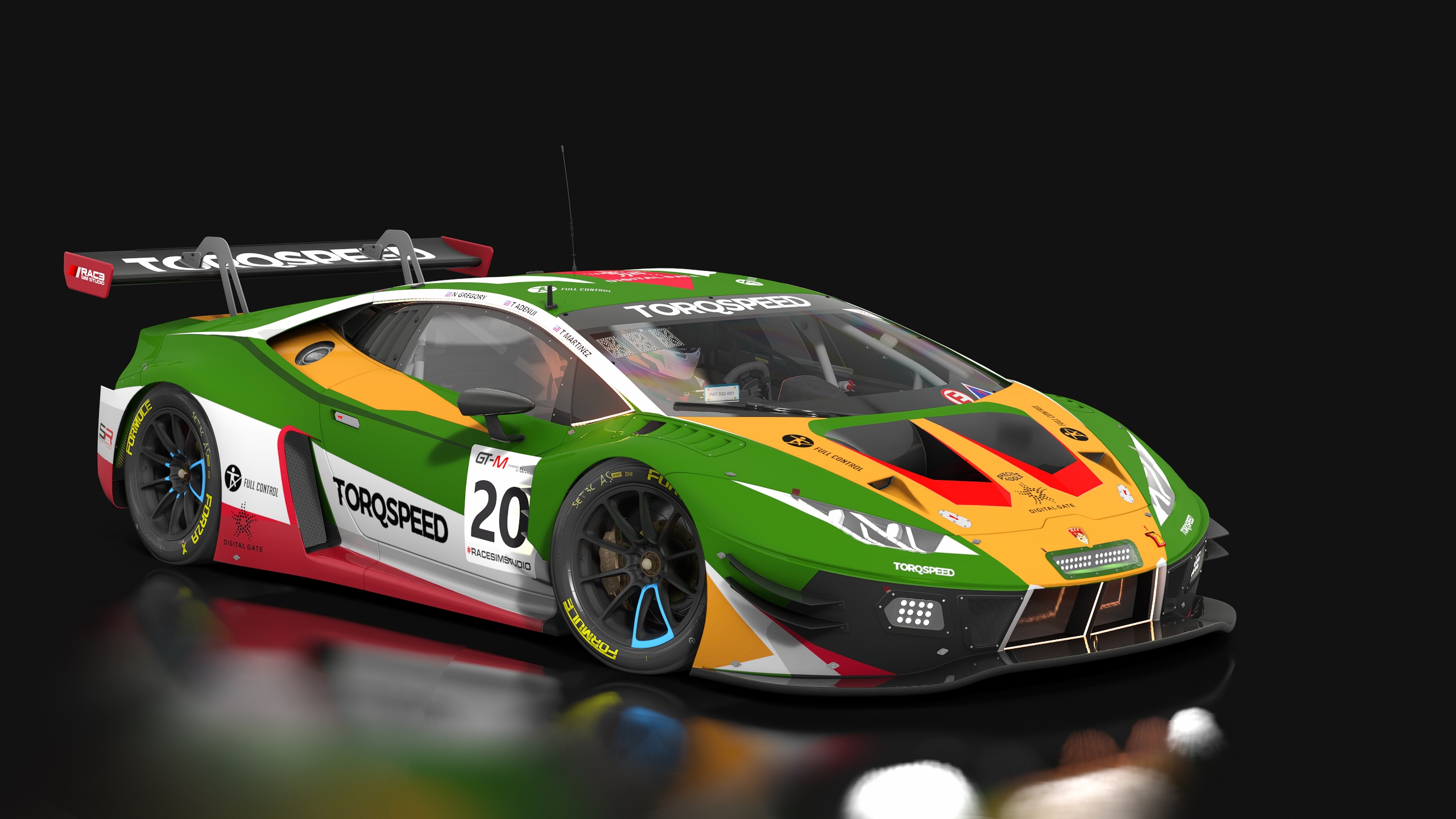 Lamborghini Huracán GT3 EVO, skin 20_srracing