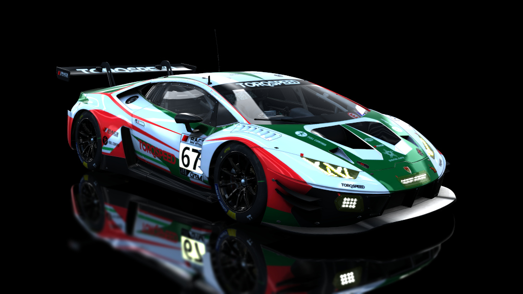 Lamborghini Huracán GT3 EVO, skin 67_klaasracing