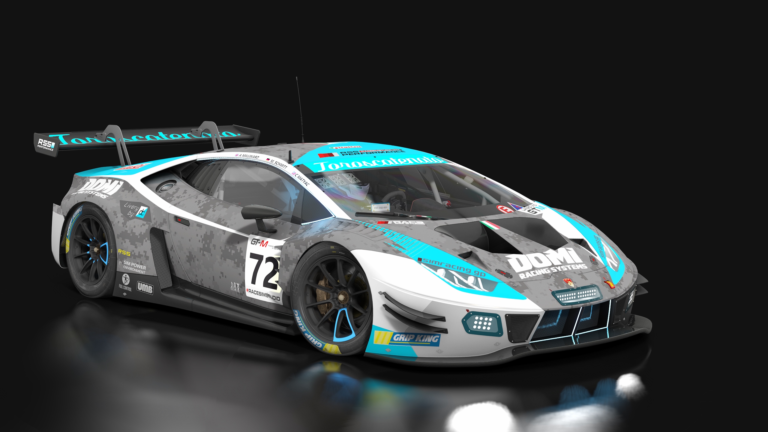 Lamborghini Huracán GT3 EVO, skin 72_dancrossman