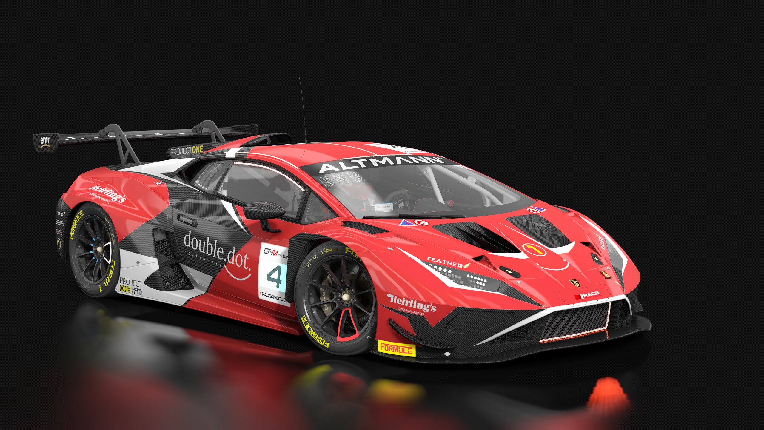 Lamborghini Huracán GT3 Evo2, skin 04_double_dot_4