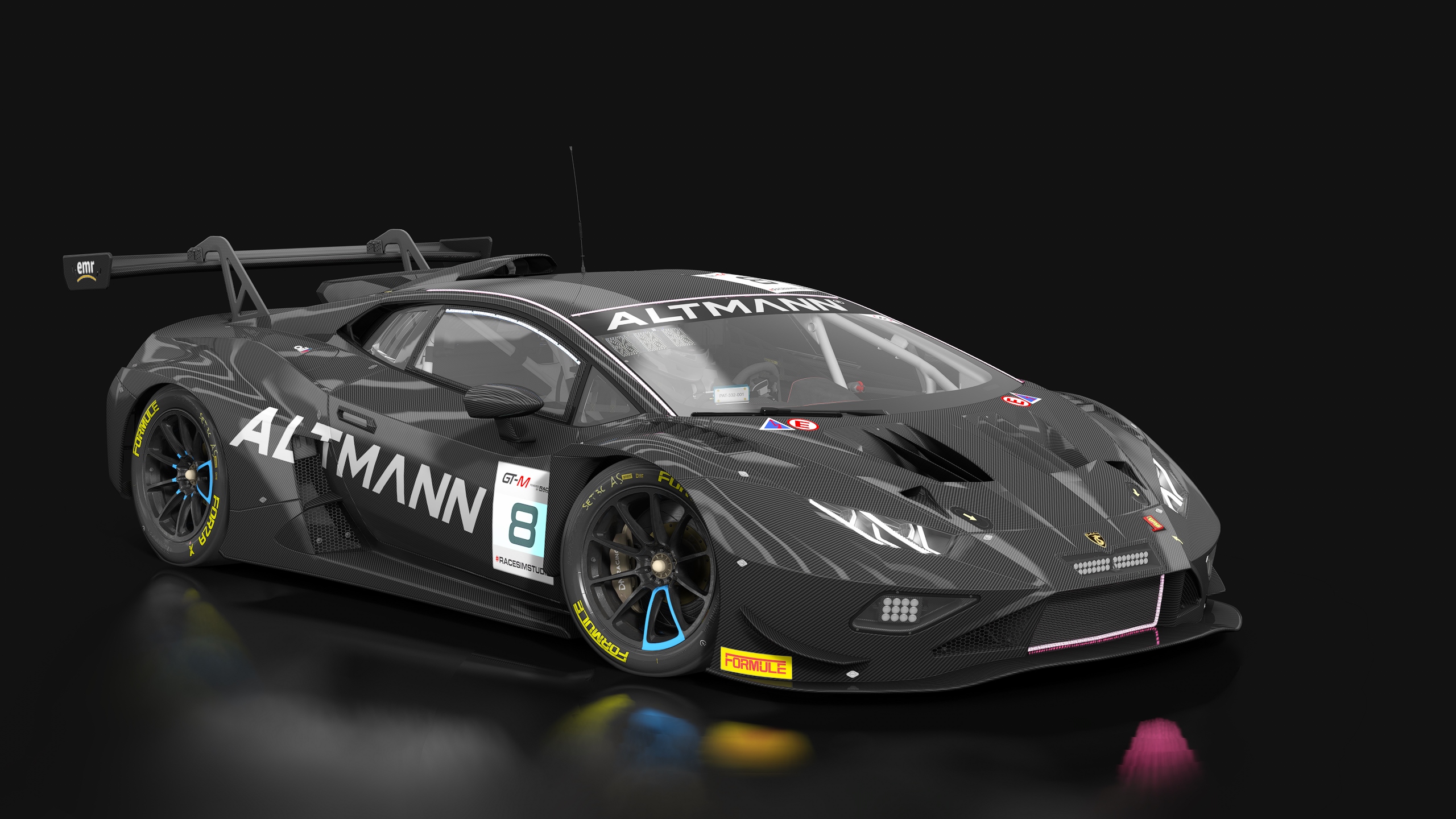 Lamborghini Huracán GT3 Evo2, skin 05_carbon_8