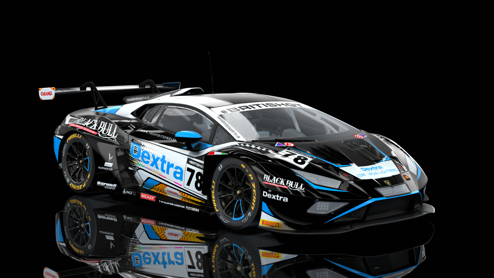 Lamborghini Huracán GT3 Evo2, skin 2024_BGT Barwell 78