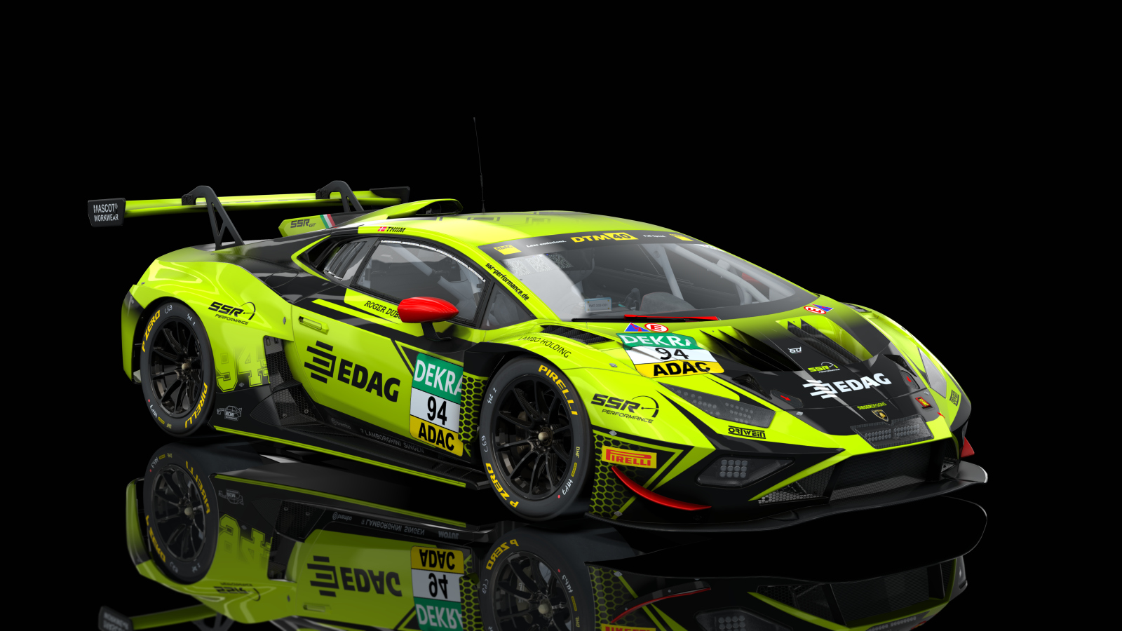 Lamborghini Huracán GT3 Evo2, skin 94_ssr_performance_dtm_2024