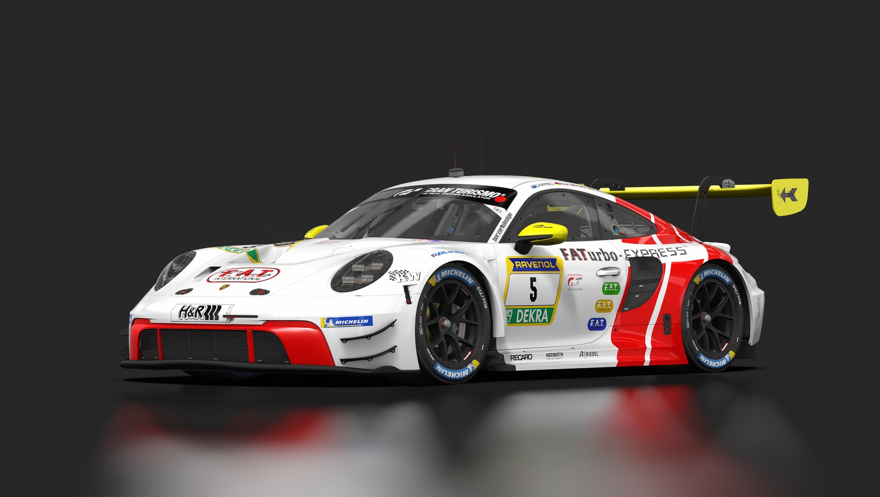 Porsche 911 (992) GT3 R, skin 2024_Herberth_Motorsport_N24