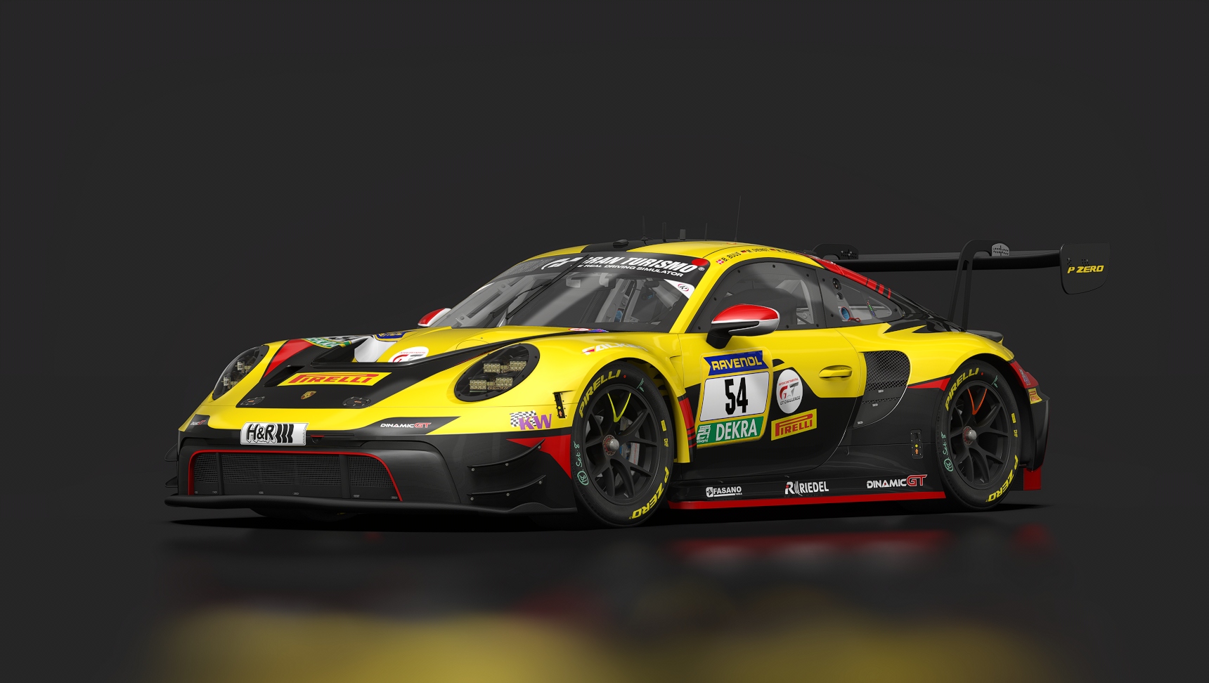 Porsche 911 (992) GT3 R, skin 54_dinamic_gt_24h_nbr_2024