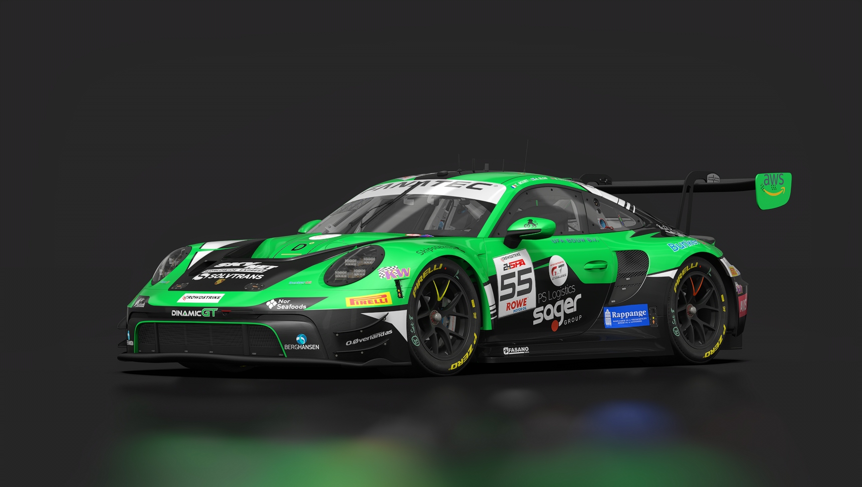 Porsche 911 (992) GT3 R, skin 55_dinamic_gt_24h_spa_2024