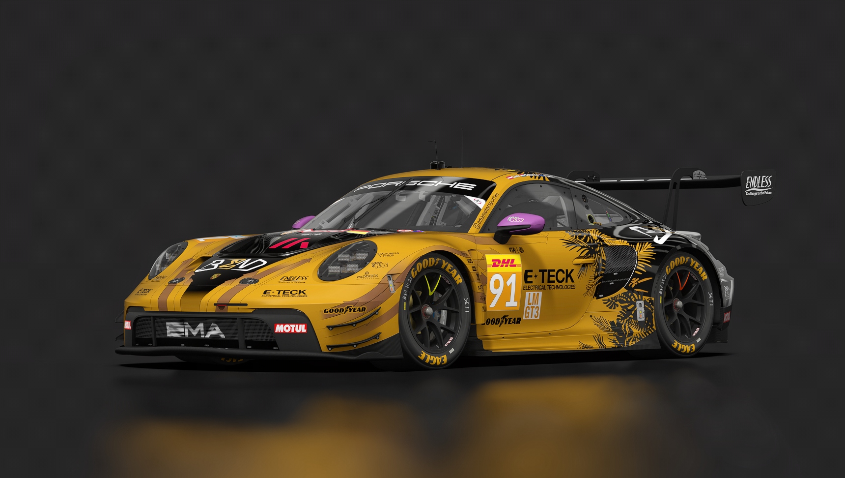 Porsche 911 (992) GT3 R, skin 91_manthey_ema
