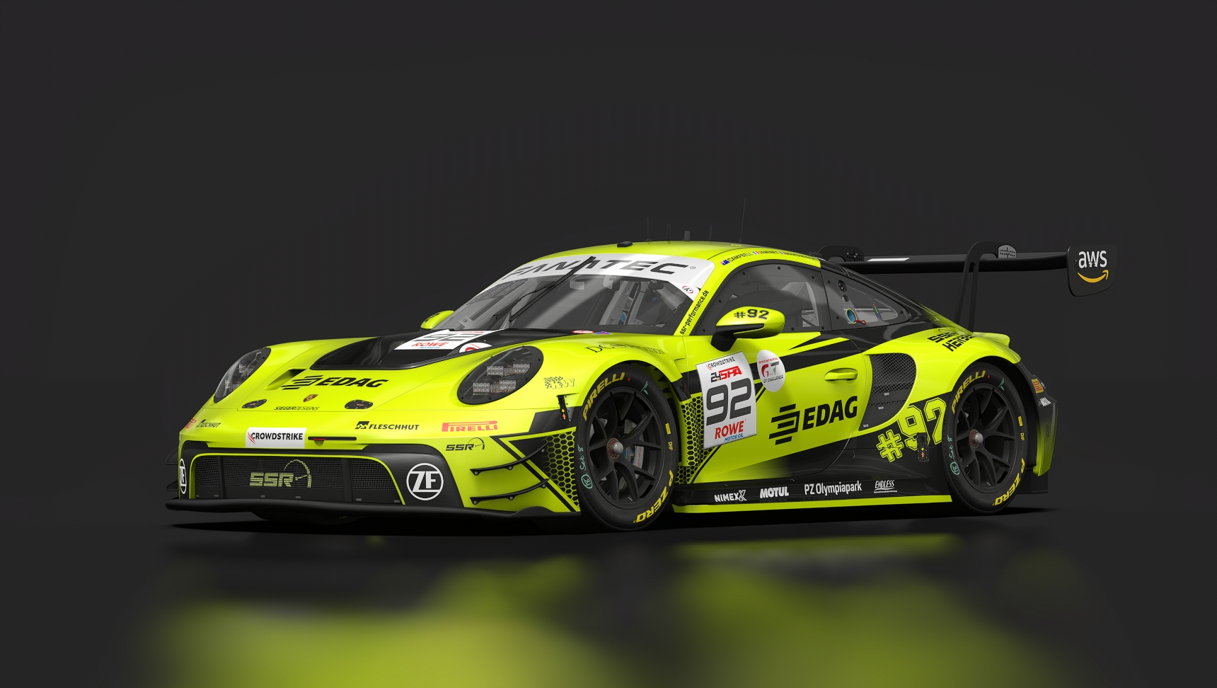 Porsche 911 (992) GT3 R, skin 92_ssr_herberth_24h_spa_2024