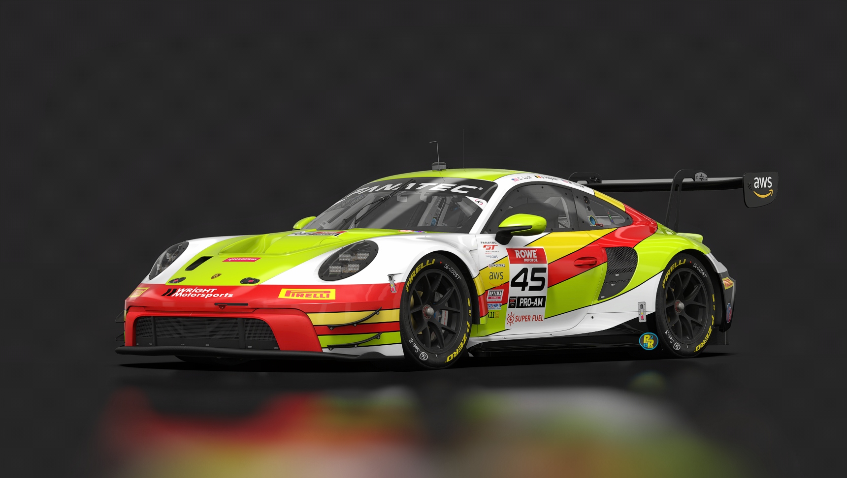Porsche 911 (992) GT3 R, skin A6_2023_Wright_45_GTWCA