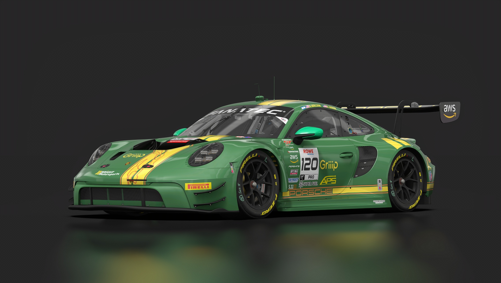 Porsche 911 (992) GT3 R, skin A6_Wright_120_GTWC