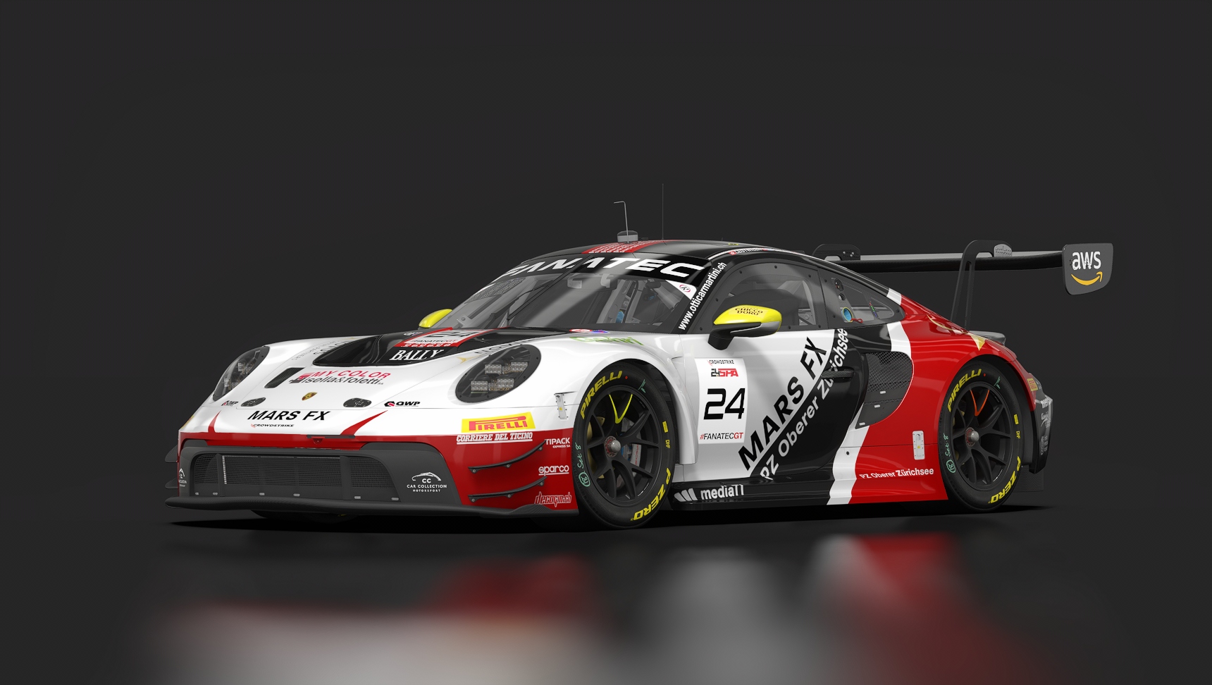 Porsche 911 (992) GT3 R, skin SPA24_Car Collection_24