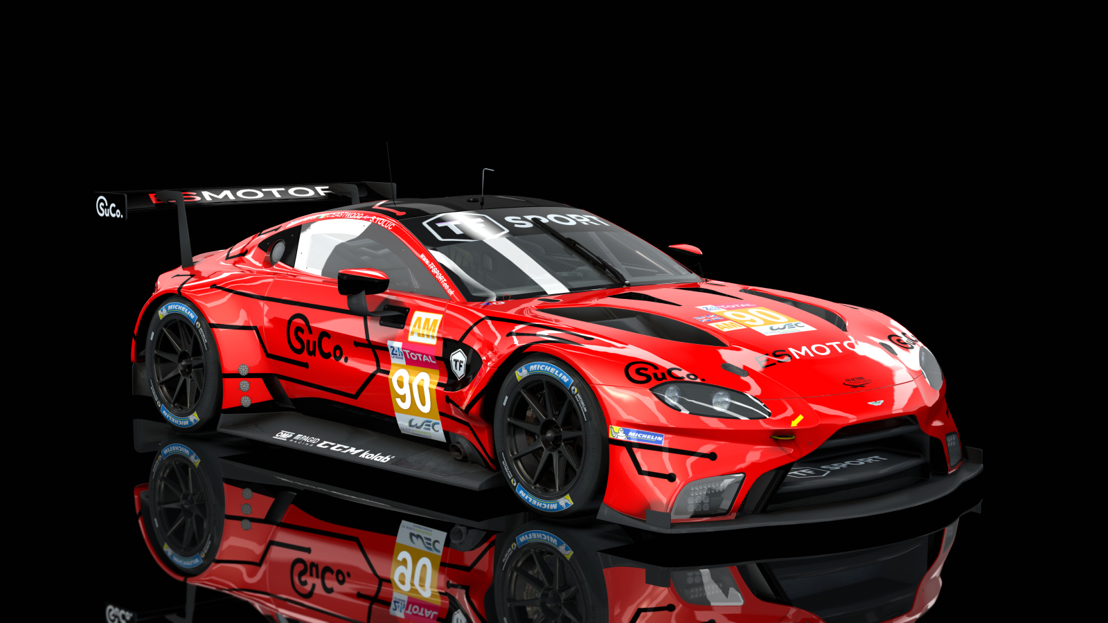 Aston Martin Vantage GT3, skin LeMans_2020_TF_Motorsport_90