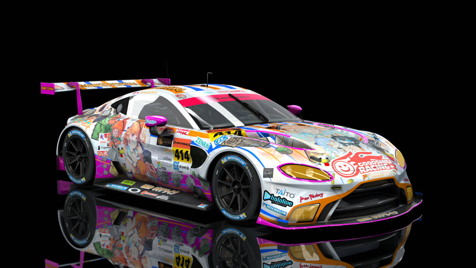 Aston Martin Vantage GT3, skin takanashi_kiara_414
