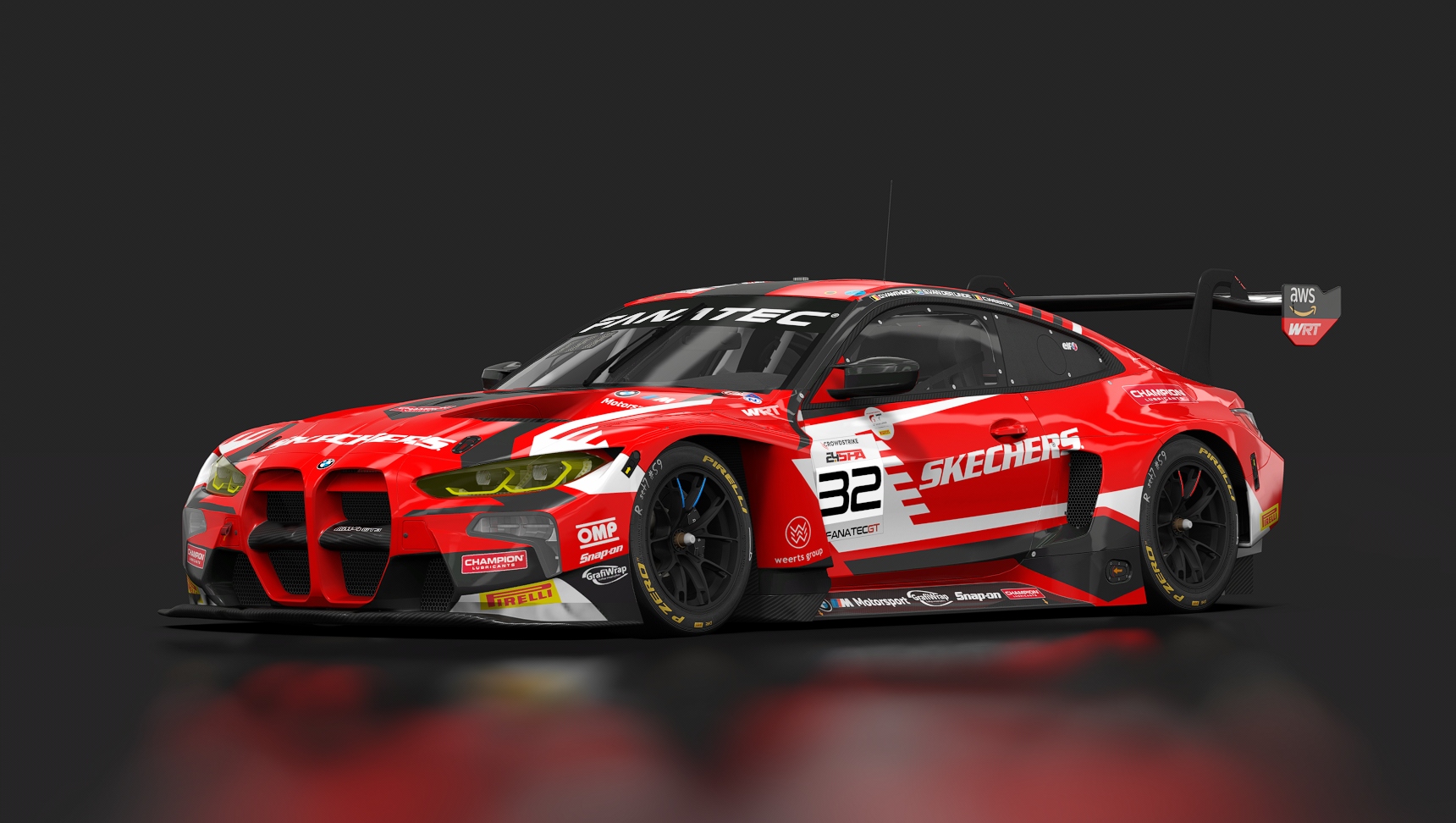 BMW M4 GT3, skin GTWC_24h_Spa_WRT_32_2023