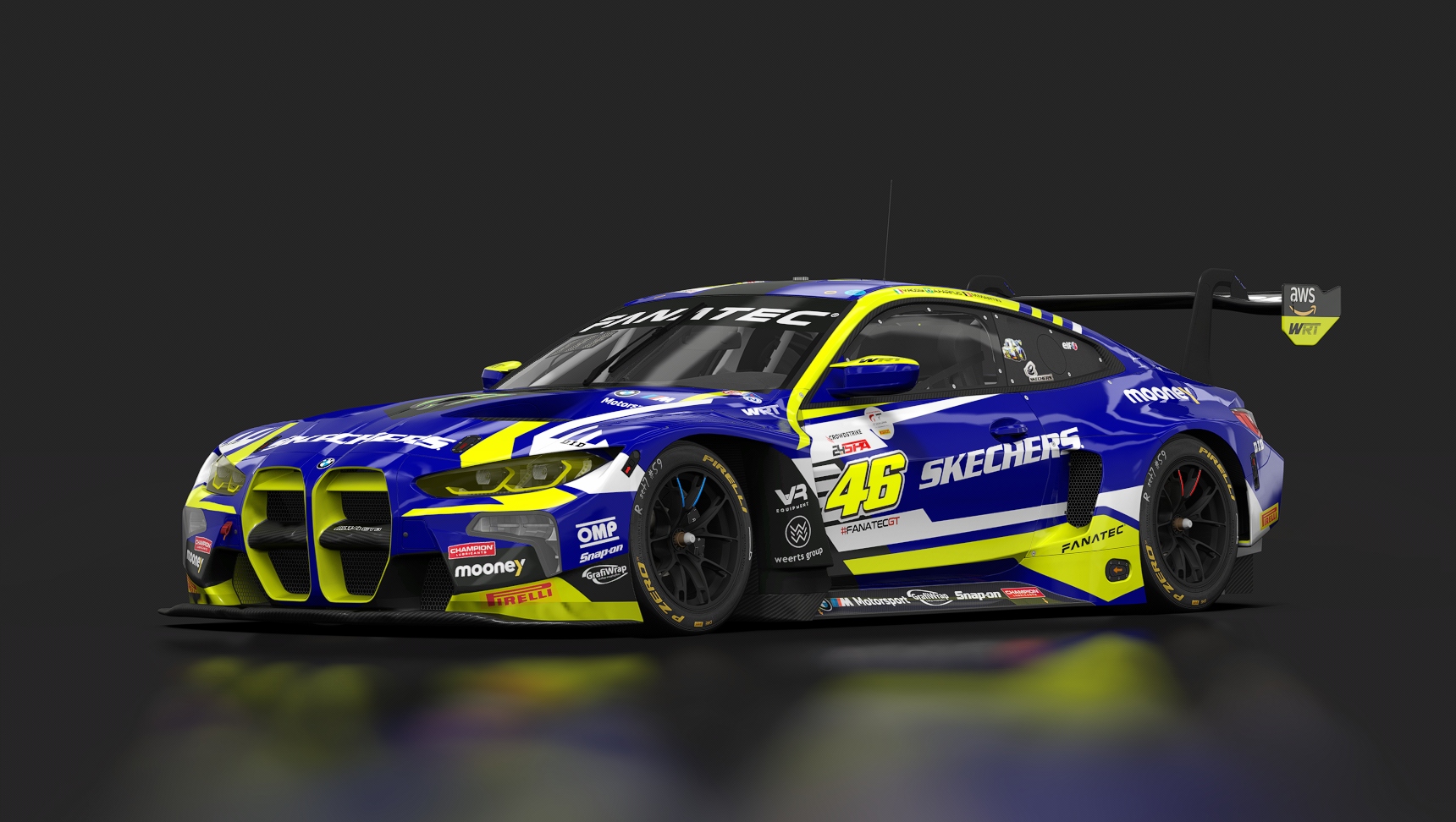 BMW M4 GT3, skin GTWC_24h_Spa_WRT_46_2023