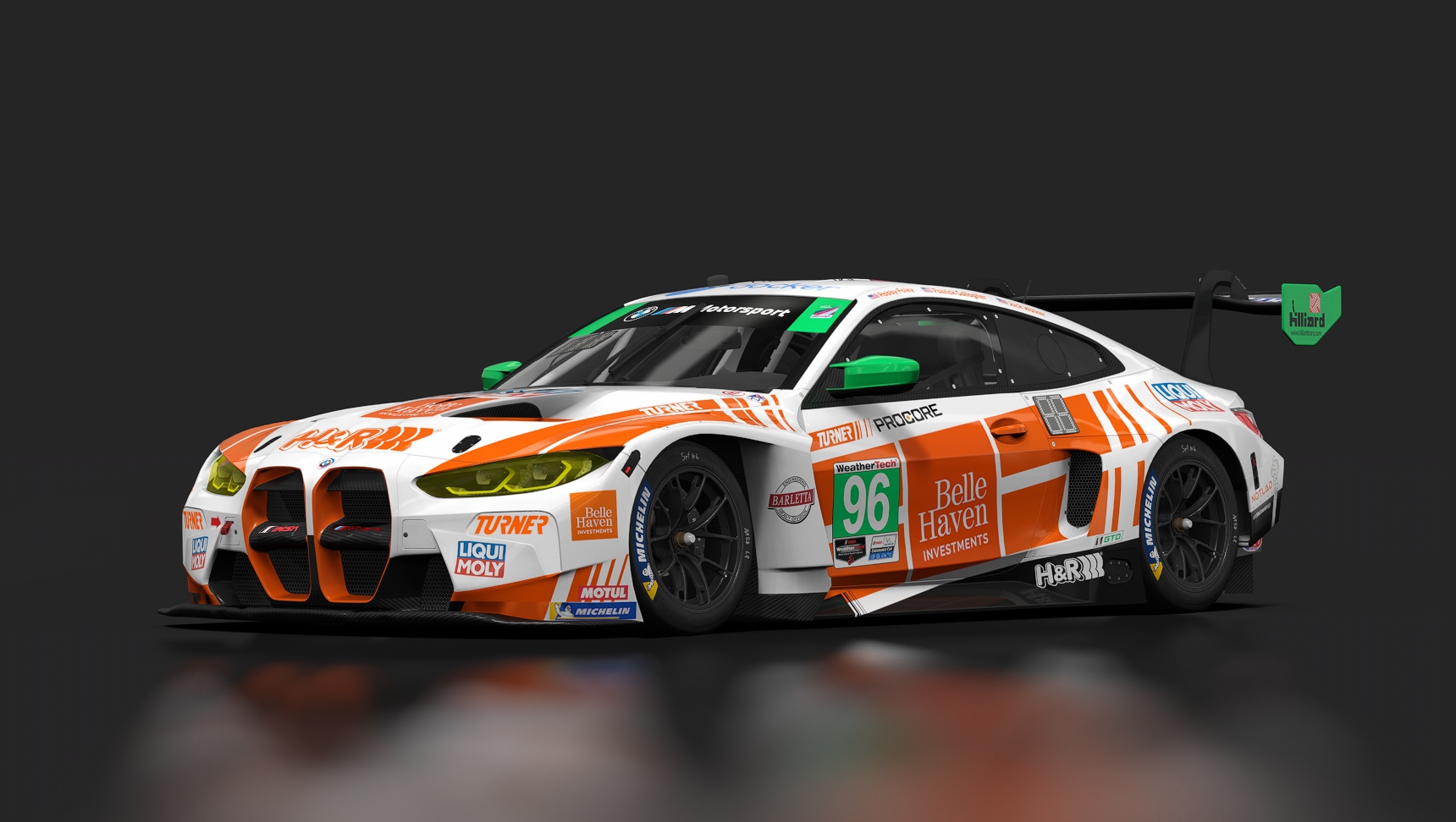 BMW M4 GT3, skin VN_2024_IMSA_96_Turner_Motorsports_GTD_Sahlen6H
